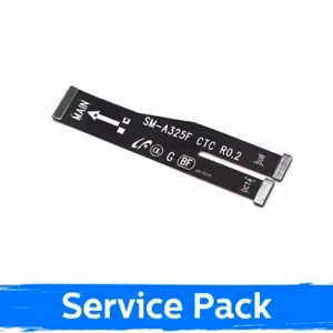Elastīgais kabelis saderīgs ar Samsung A325 A32 4G / A225 A22 4G pamatplates savienotājs (Service Pack)