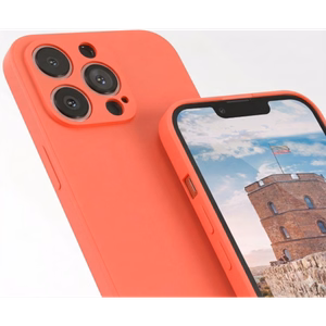 Telefona maciņš „Liquid Silicone“ Samsung S942 S26 persiku