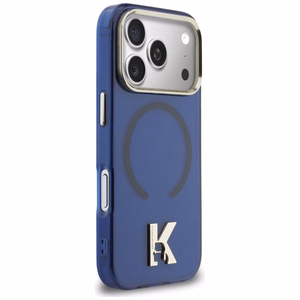 Karl Lagerfeld IML K Head Logo MagSafe Maciņš for iPhone 17 Pro - zils