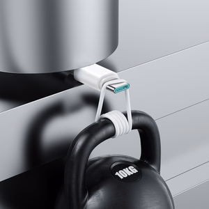 Joyroom Long-Lasting Series A9 USB-C / USB-C PD QC kabelis 60W 3A 1m - balts