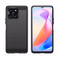 Carbon viedtālruņa apvalks Honor X6a - melns