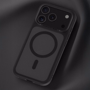 Benks Magnētiskais Mist viedtālruņa apvalks ar metāla rāmi (0070) Iphone 17 Pro Max balts