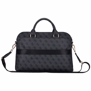 Guess сумка для ноутбука 4G Zipper Pocket & Triangle Logo 15" черный