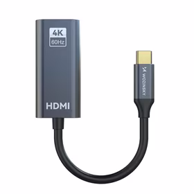 Wozinsky WACH-01 USB-C - HDMI 4K 60Hz adapteris - melns