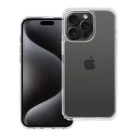 SUPER CLEAR HYBRID viedtālruņa apvalks IPHONE 15 Pro caurspīdīgs