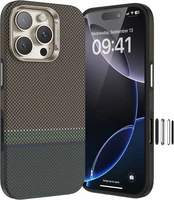 Benks Magnētiskais Armor Pro Prestige Kevlar 600D apvalks (Y065) Iphone 16 Pro (Kameras vadības poga)