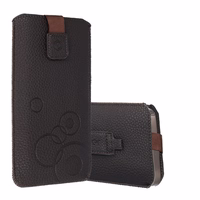 WONDER Deko maciņš (XXL izmērs) priekš Samsung S25 Ultra/S24 Ultra/M35/M23/A16 5G/Xiaomi Redmi 14C chocolate