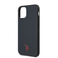 US Polo Assn. Polo Type Collection iPhone 11 Pro Max viedtālruņa apvalks - tumši zils