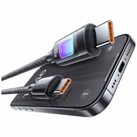 Kabelis USAMS TC Series SJ750 100W USB-C uz USB-C 1,2 m tumšs