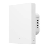 Matter SONOFF M5-1C-80W WiFi viedais sienas slēdzis (1 kanāls, rāmim)