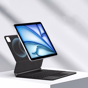 Tech-Protect Smartcase Magnētiskais ar tastatūru iPad Air 10.9” 2020 / 2022 / iPad Air 11” 2024 / 2025 - Melns