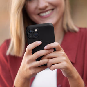 SILICONE MAG COVER viedtālruņa apvalks, saderīgs ar MagSafe, IPHONE 11 Pro melns