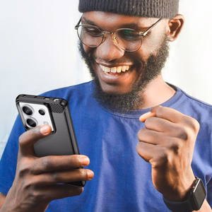 Oglekļa viedtālruņa apvalks Xiaomi Redmi Note 13 Pro+ - melns