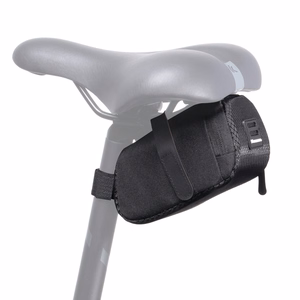 Wozinsky small bicycle saddle bag 0.6 l black (WBB8BK black)