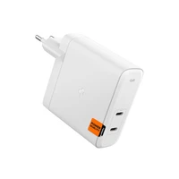 Spigen ArcStation Pro GaN-1402 2-Port 140W Sienas lādētājs balts