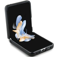 Hello Kitty Metal Logo Kitty Head viedtālruņa apvalks Samsung Galaxy Z Flip 5 - melns