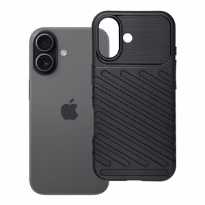 THUNDER viedtālruņa apvalks IPHONE 17 melns