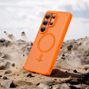 Tech-Protect Magmat MagSafe Maciņš for Samsung Galaxy S26 Ultra - oranžs Matēts