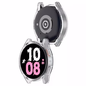 Rūdīta stikla korpuss 360 grādu pārklājums Samsung Watch Active 2 44mm caurspīdīgs
