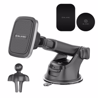 Blavec Automašīnas turētājs BH-06 magnētiskais pie vējstikla un ventilācijas (BH06-MAVWSB) melns