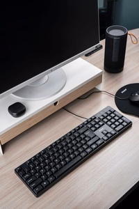 Savio KB-01 tastatūra mājai/birojam USB QWERTY US English melna