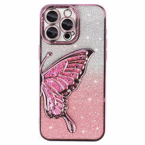 Tel Protect Butterfly ūdens viedtālruņa apvalks Iphone 13 Pro rozā