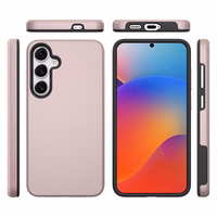 Perfectionists Trīsstūra korpuss Samsung A165 A16 4G/A166 A16 5G rozā zelts