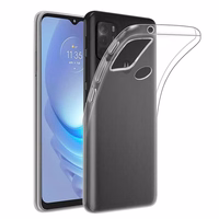 Viedtālruņa apvalks īpaši plāns 0,5 mm paredzēts MOTOROLA G31 caurspīdīgs