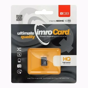 Imro atmiņas karte 8GB microSDHC cl. 10