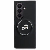 KARL LAGERFELD viedtālruņa apvalks SAMSUNG Z Fold7 KLHMZFD7PSMLRKCK saderīgs ar Magnētisko (PU K&C) melns