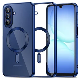 Tech-Protect MagFlex MagSafe viedtālruņa apvalks Samsung Galaxy A17 4G/5G - caurspīdīgi zils