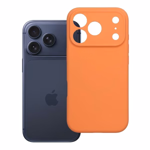 Maciņš iPhone 17 Pro / 18 Pro (zema kameras mala) Forcell F-Protect Rubber Premium, saderīgs ar MagSafe, oranžs