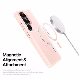 Futrālis Dux Ducis Yind MagSafe Samsung S948 S26 Ultra pink