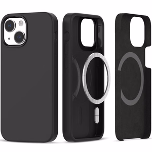 Tech-Protect Silikona Magnētiskais viedtālruņa apvalks iPhone 13 / 14 - Melns