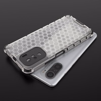 Honeycomb apvalks bruņu apvalks ar TPU buferi Xiaomi Redmi K40 Pro+ / K40 Pro / K40 / Poco F3 zils