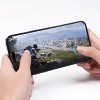 Aizsargstikls Tel Protect Full Glue 6D matēts Samsung Galaxy S24 Ultra melns (ar pirkstu nospieduma atbloķēšanu)