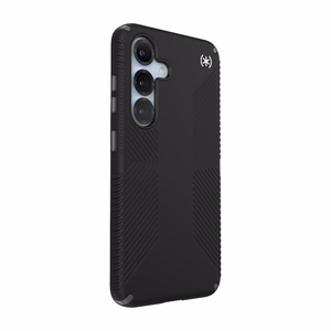 Speck Presidio2 Grip Magnet vāciņš ierīcei Samsung Galaxy S25 / S24, melns / slānekļa pelēks