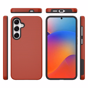 Perfectionists Trīsstūra korpuss Samsung S921 S24/S931 S25 sarkans