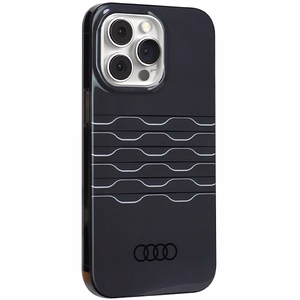 Audi IML Magnētiskais viedtālruņa apvalks iPhone 13 Pro / 13 - melns