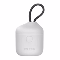 3 slotu ūdensizturīgs lādētājs Telesin Allin kārba + 2 baterijas GoPro Hero 12 / 11 / 10 / 9