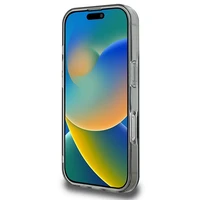 Karl Lagerfeld IML Metal Karl&Choupette Head magnētiskais viedtālruņa apvalks iPhone 16 Pro Max - melns