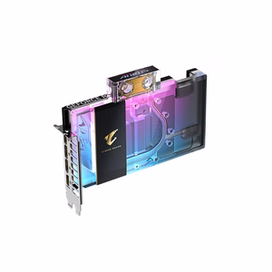 GIGABYTE AORUS GeForce RTX 5080 XTREME WATERFORCE WB 16G Graphics Card - 16GB GDDR7, 256bit, PCI-E 5.0, 2805MHz Core Clock, 3 x DP 2.1a, 1 x HDMI 2.1b, NVIDIA DLSS 4, GV-N5080AORUSX WB-16GD