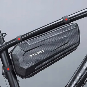 Rockbros B67 ūdensizturīga velosipēda rāmja soma - melns