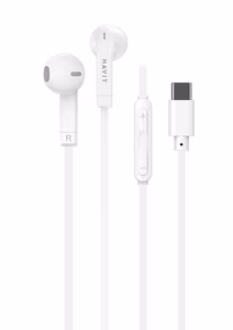 Проводные наушники Havit E336C — белый