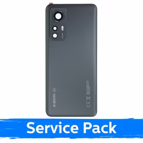 Aizmugurējais vāks saderīgs ar Xiaomi 12 (12X) / Pelēks / (Service Pack)