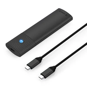 Orico PWM2-G2 M.2 NVME USB-C 10Gb/s disku ierīce - melna