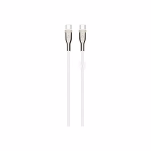 Fixed Braided Cable, 100W FIXDB-CC12-WH White
