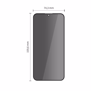 Tech-Protect Glass Spy+ privātuma stikls 2 gab. Xiaomi 15T / 15T Pro