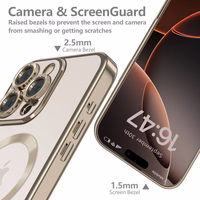 Tech-Protect MagFlex magnētiskais apvalks iPhone 16 Pro - zelta