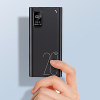 External akumulators Power Bank Reach RR-H33B 22.5W 20000mAh melns